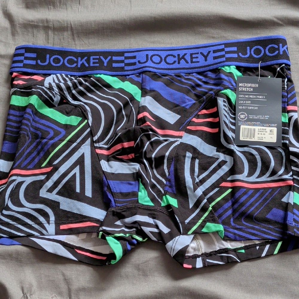 Jockey Sport® Cooling Mesh Performance Trunk - Size L ( 36"-38" )